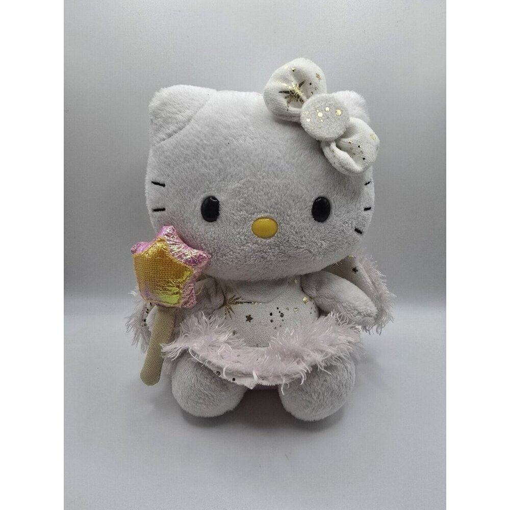 Ty Hello Kitty Sanrio Pink Angel Fairy 6” Stuffed Toy No Hang Tags Beanie Baby